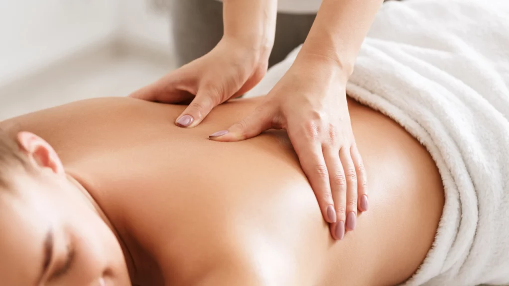body care young girl having massage relaxing in 2022 12 16 09 02 22 utc