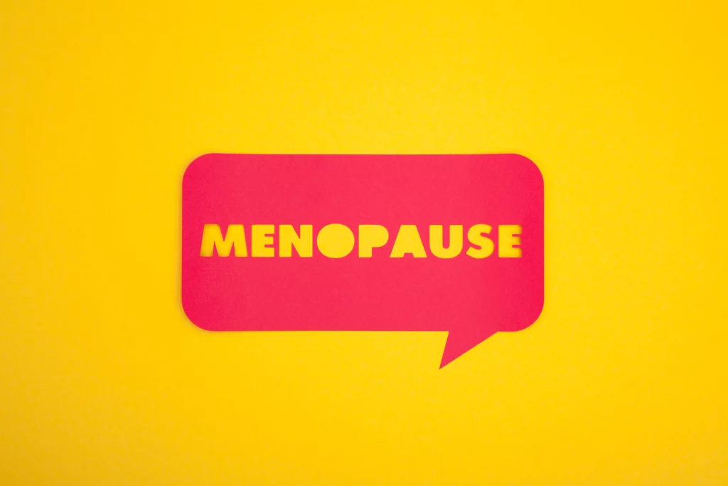 menopause word in red bubble 2022 11 04 00 19 25 utc